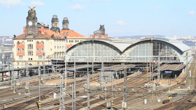 Hlavní nádraží - Wilsonovo nádraží v Praze