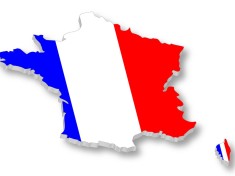 Francie - francouzská vlajka