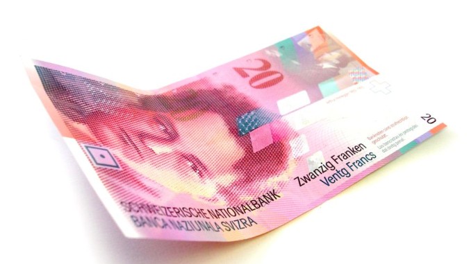 Švýcarský frank (20 CHF)